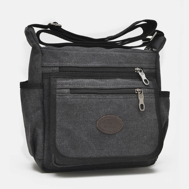 Multi-Pocket Outdoor Sports Shoulder Crossbody Bag