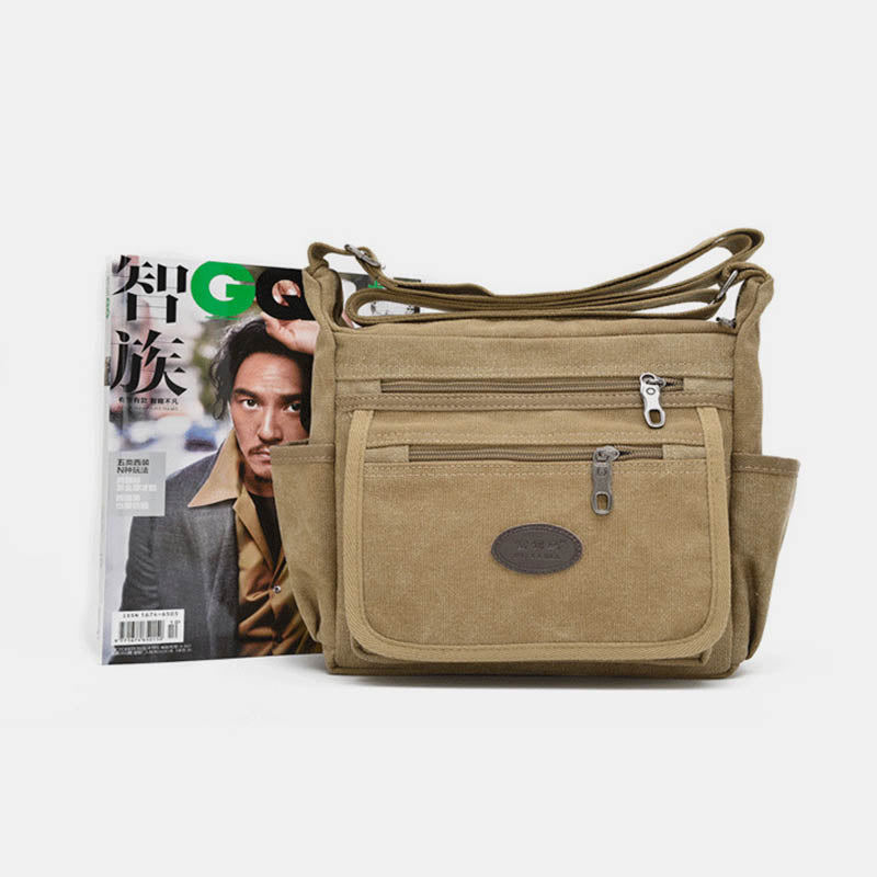 Multi-Pocket Outdoor Sports Shoulder Crossbody Bag