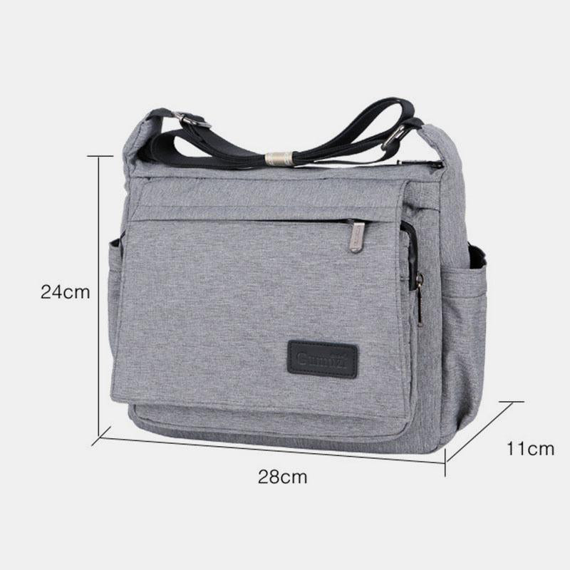 Water-Resistant Multifunctional Travel Crossbody Bag - image 14