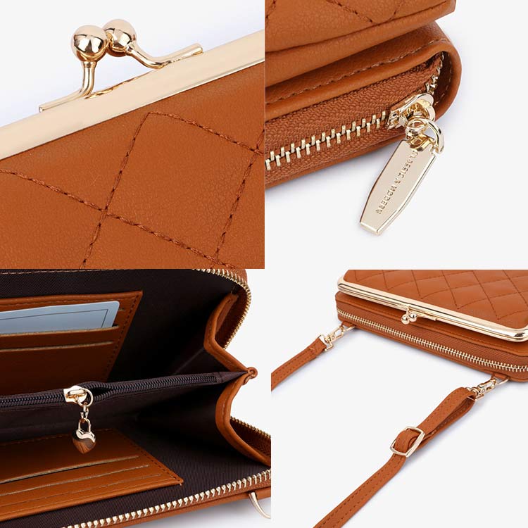 Small Crossbody Phone Bag Lightweight Shoulder Bag Clutch Wallet Cell Phone Purse