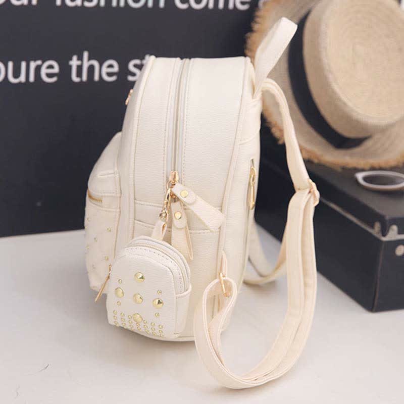 Women's Mini Backpack Fashion Travel Backpack Purses with Small Pouch
