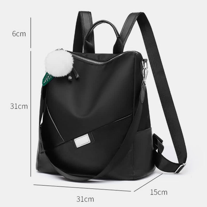 Small Backpack Purse for Women Waterproof Shoulder Bag Handbag Travel Rucksack