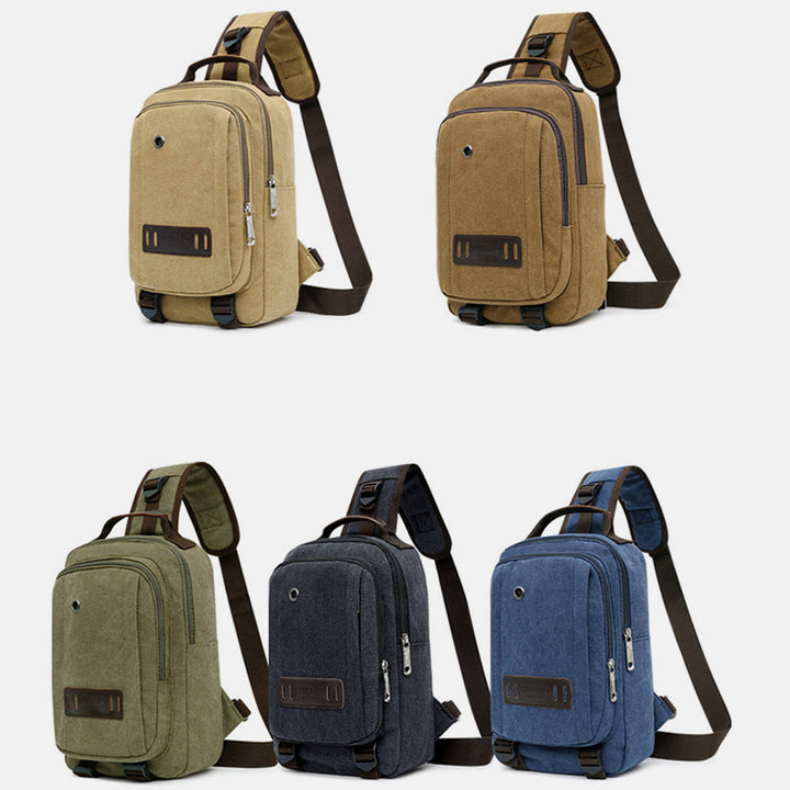 Large Capacity Retro Crossbody Bag Sling Bag