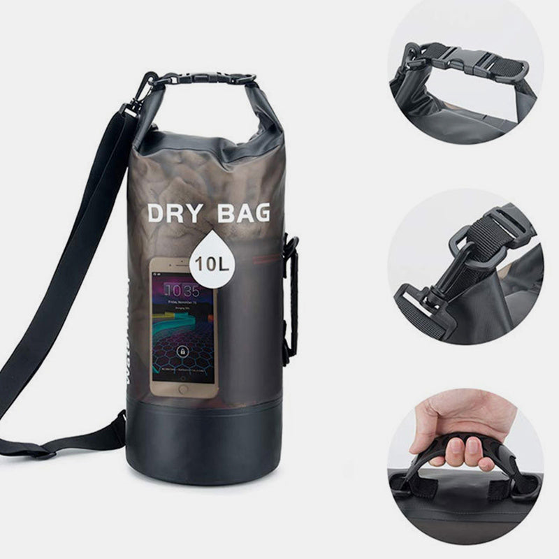 Waterproof Dry Bag Floating Roll Top Drybag Backpack for Beach Pool Sports