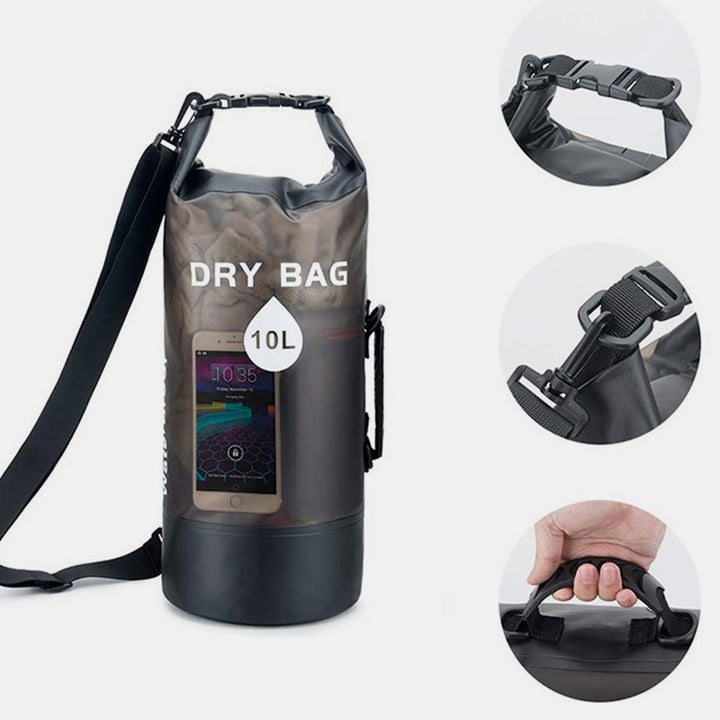 Waterproof Dry Bag Floating Roll Top Drybag Backpack for Beach Pool Sports