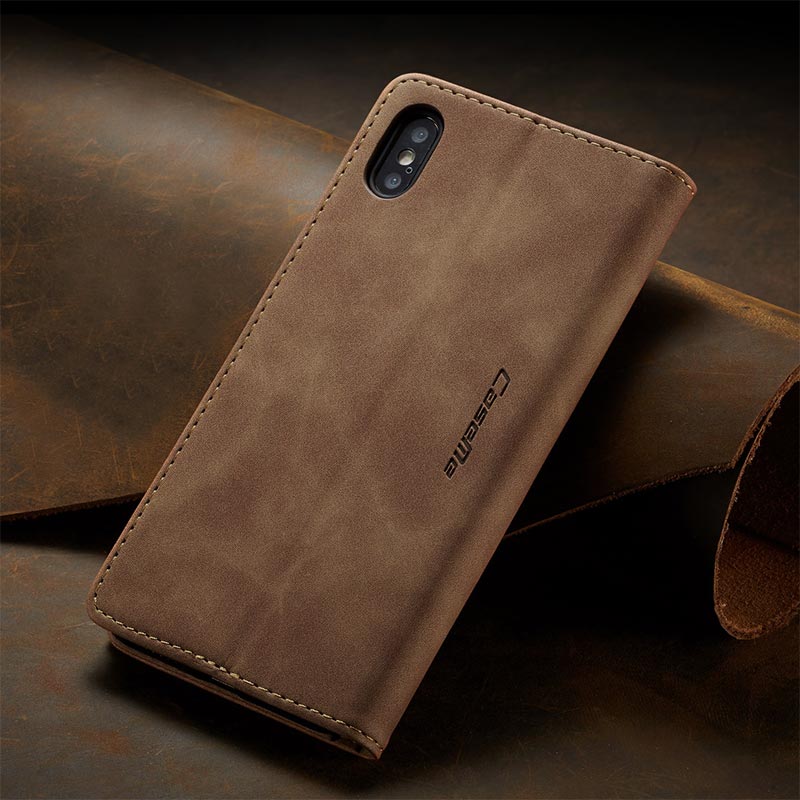 Leather Phone Case Phone Bag for iPhone Samsung with Card Holder Banknote Pocket
