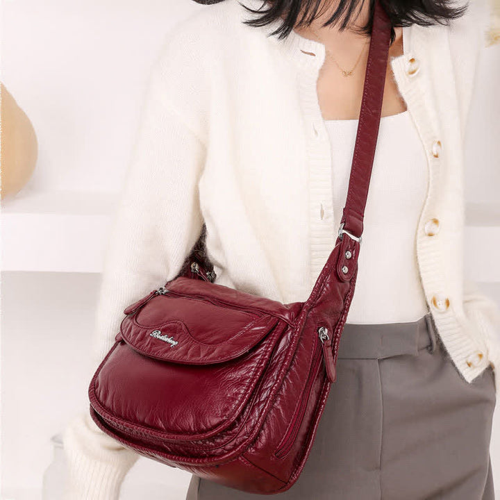 Casual Multi-Pocket Multifunctional Crossbody Bag - image 2