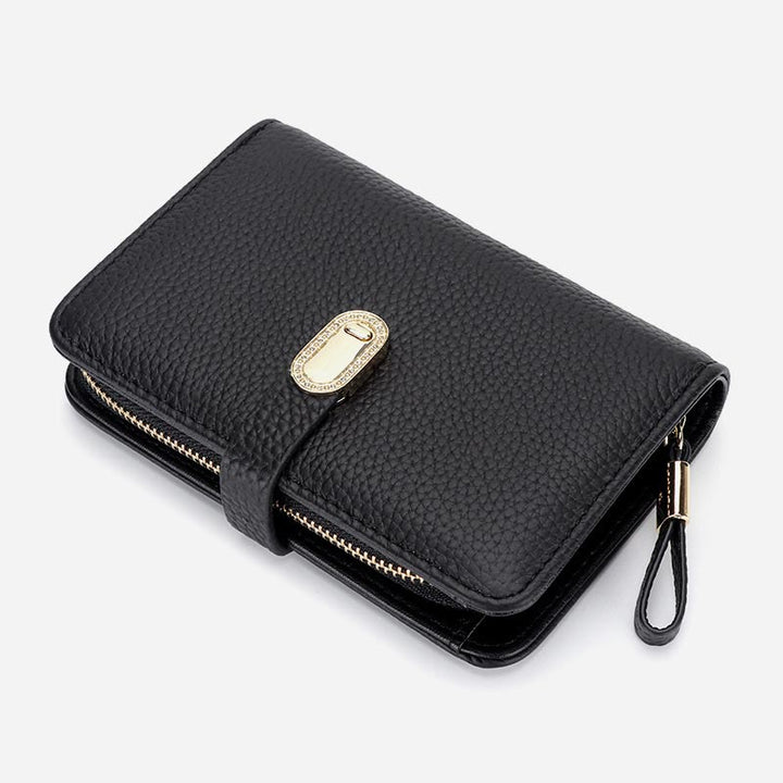 Wallet for Women Minimalist Multi-Slot Credit Card Holder Shopping Purse