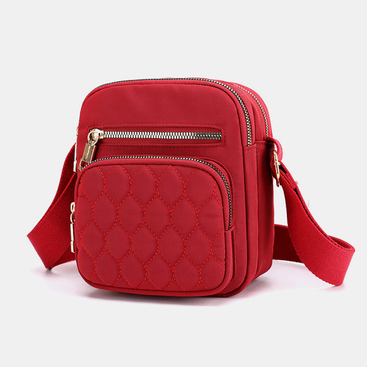 Multi-Pocket Large Capacity Messenger Bag