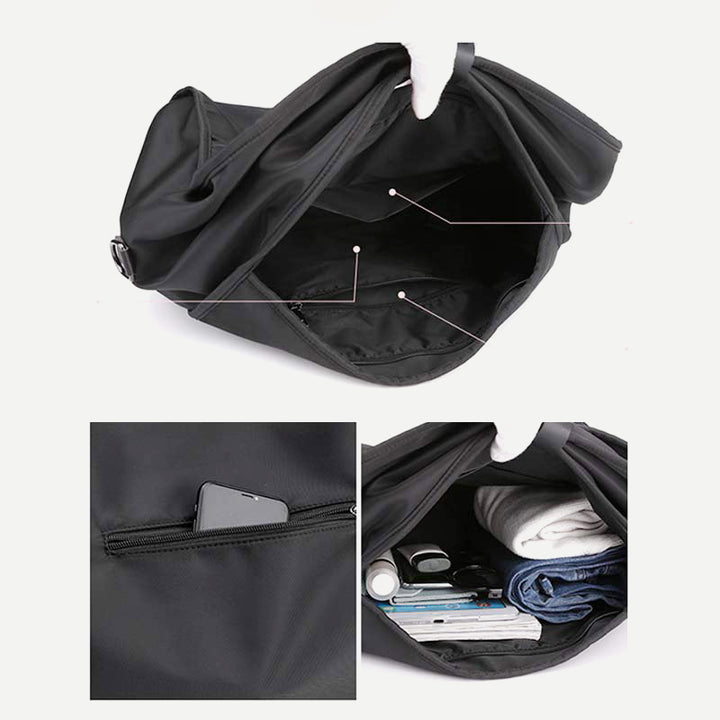 Women Top-Handle Satchel Large Capacity Ligthweight Hobo Handbag Tote Crossbody Bag