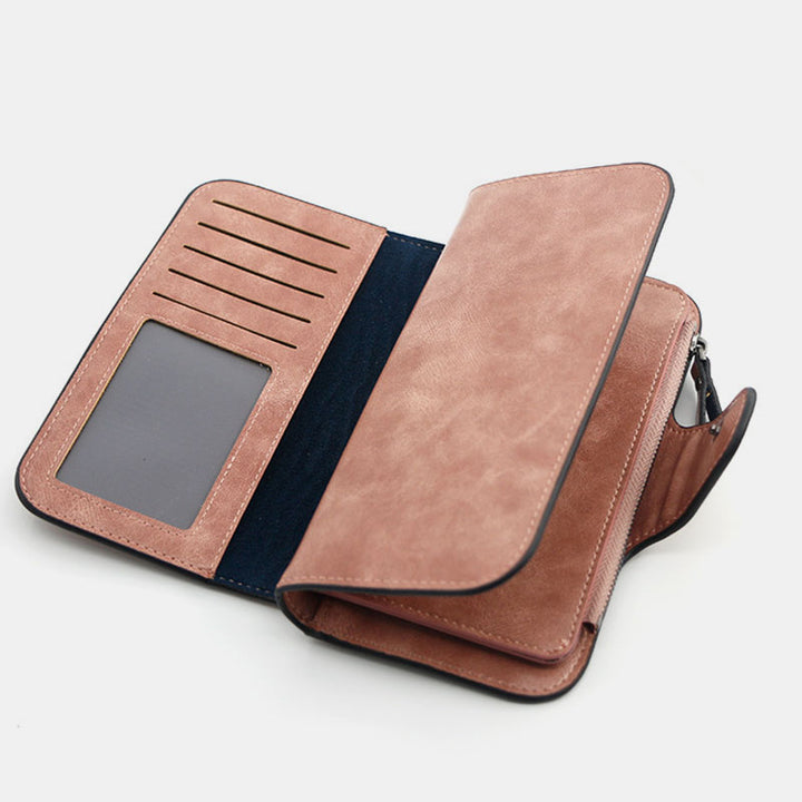 Multifunctional Vintage Large Capacity Long Wallet