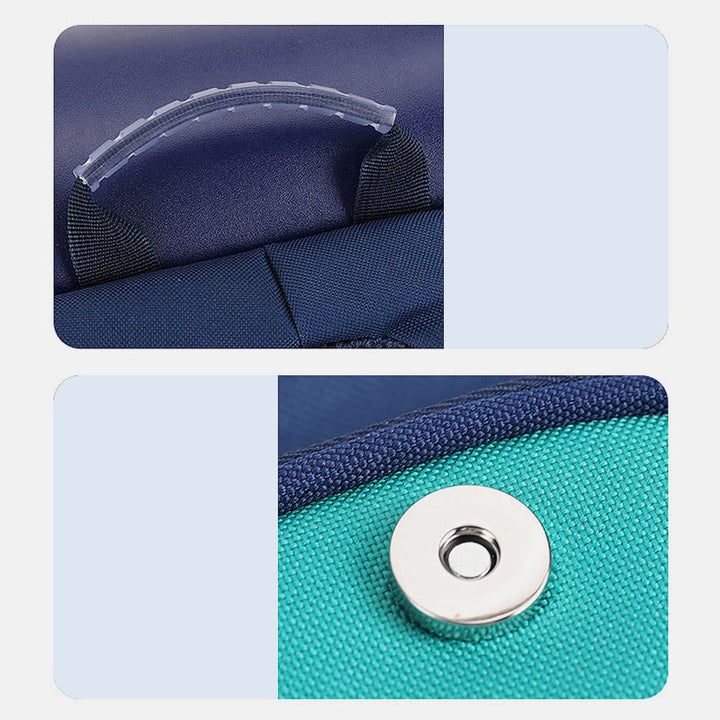 Backpack For Children Easy Carry Horizontal Clamshell Kindergarten School Bag