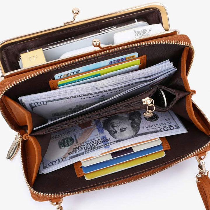 Small Crossbody Phone Bag Lightweight Shoulder Bag Clutch Wallet Cell Phone Purse