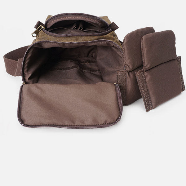 Waterproof And Shockproof Retro Camera Bag Messenger Bag