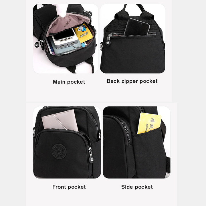 Multifunctional Waterproof Large Capacity Simply Small Backpack Shoulder Bag