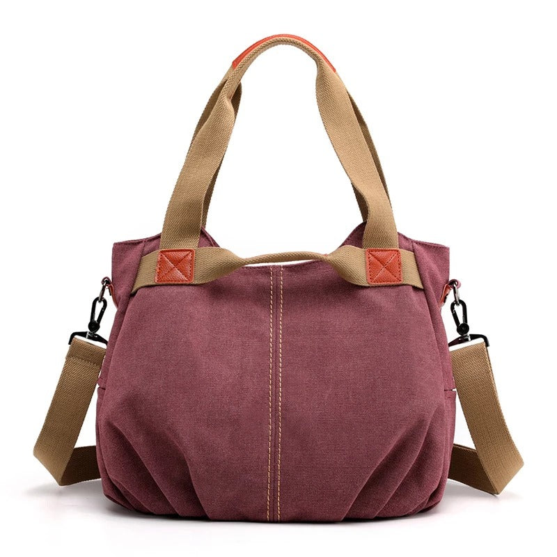 Canvas Shoulder Large Capacity Messenger Bag