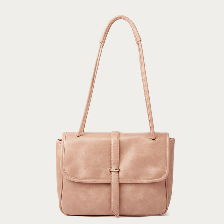 Shoulder Bag For Women Thicken Handle Straps Soft Leather Bag