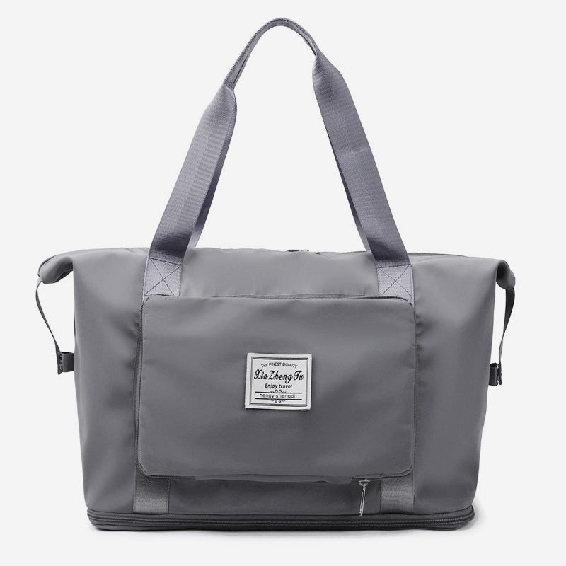 <Shipped within 24 hours> Versatile Duffel Bag Foldable Tote Handbag for Sports Travel