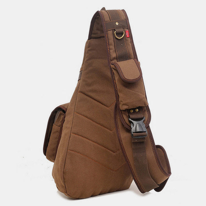Large Capacity Retro Sling Bag Messenger Bag