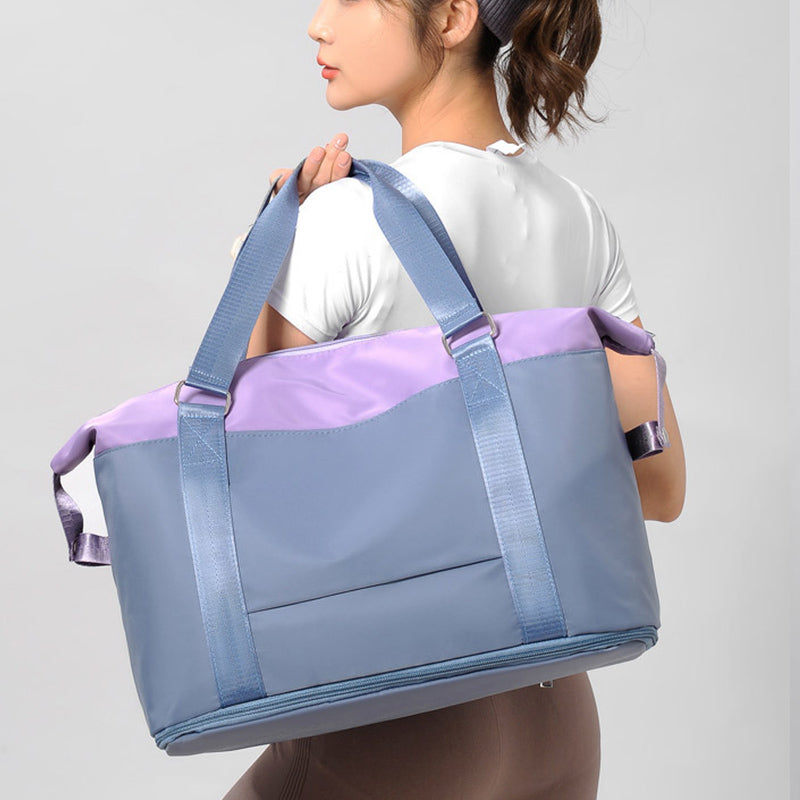 Duffel Bag for Women Large Storage Luggage Bag with Dry Wet Depart Pocket