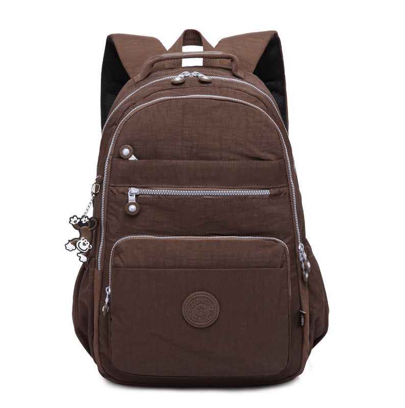 Waterproof Nylon Backpack Lightweight Sports Travel Daypack Multi-Color Optionals