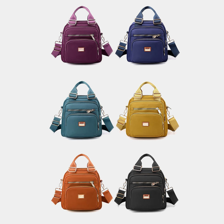 Multi-Pocket Waterproof Crossbody Bag Backpack