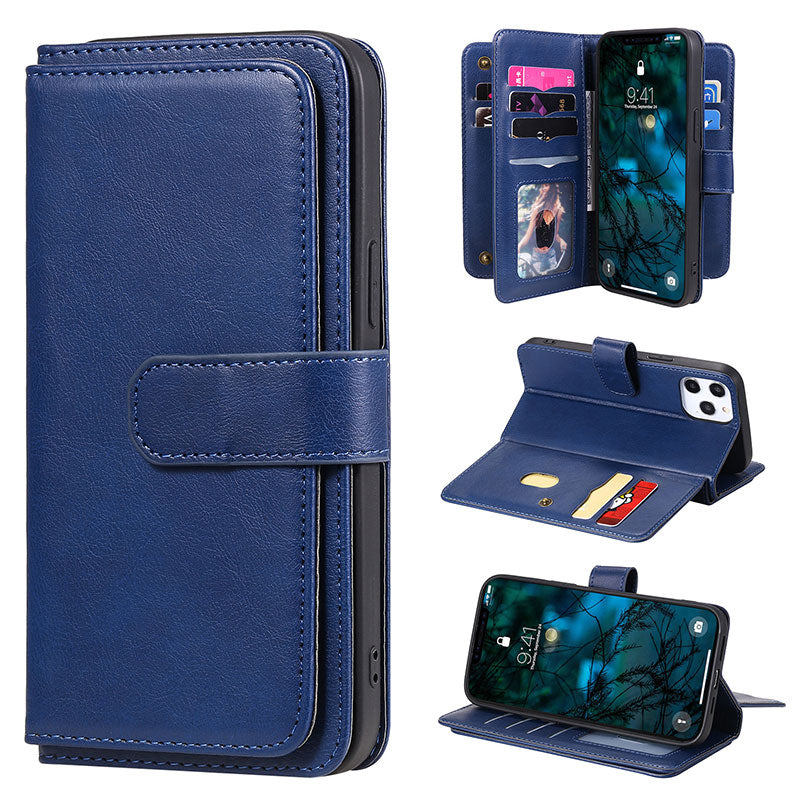 Wallet Case Lightweight Flip Case with Credit Card Holder - DarkBlue - iPhone7/8/SE2020/6/6s - image 15
