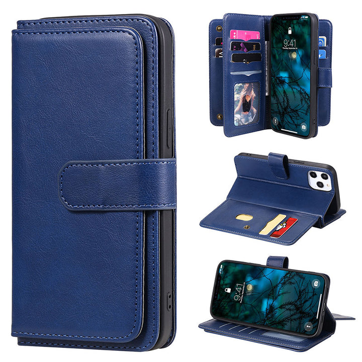 Wallet Case Lightweight Flip Case with Credit Card Holder - DarkBlue - iPhone7/8/SE2020/6/6s - image 15