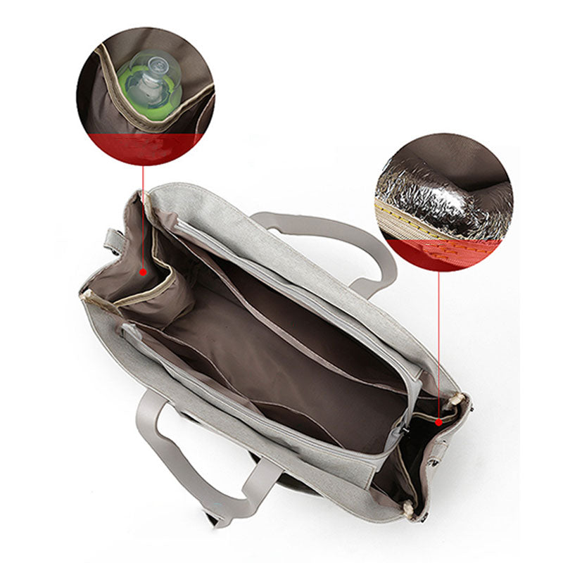 Functional Women Purse Handbag Waterproof Casual Mommy Bag Tote Bag