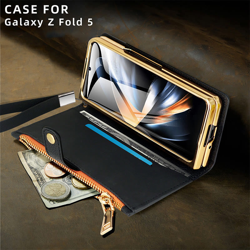 Samsung Fold Series Phone Case For Business RFID Small Purse