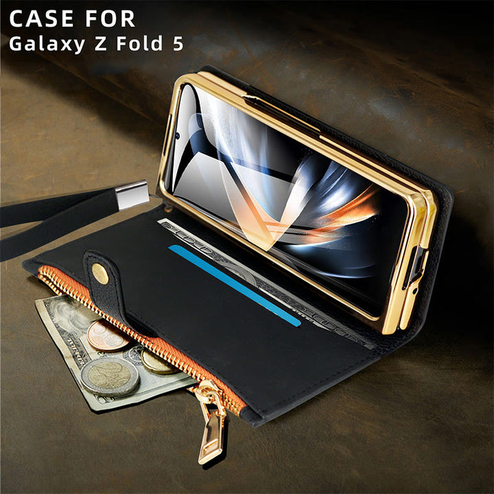 Samsung Fold Series Phone Case For Business RFID Small Purse