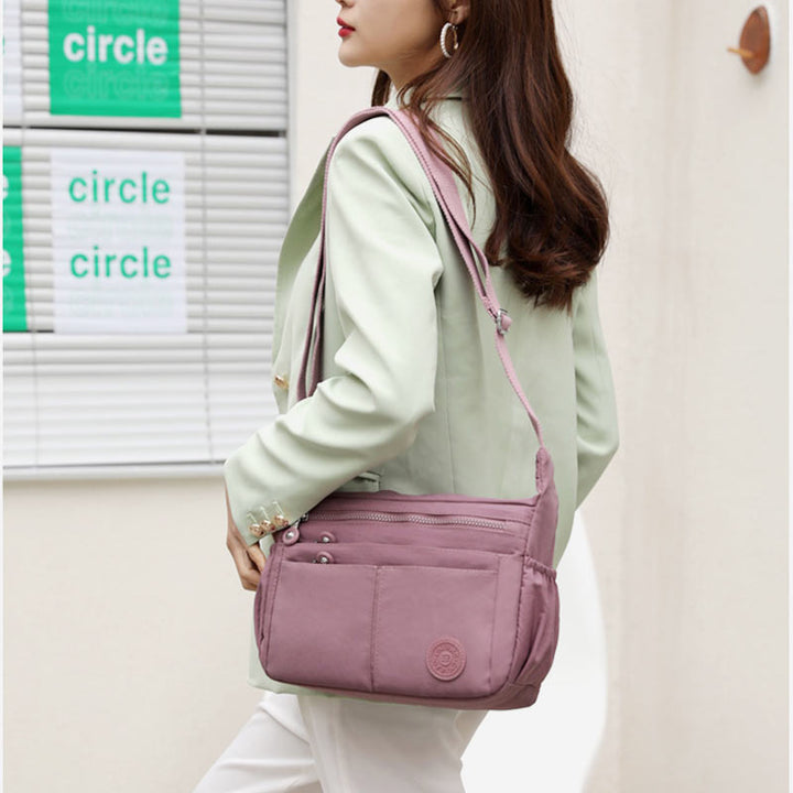 Multi-Pocket Large Capacity Waterproof Casual Crossbody Bag Shoulder Bag