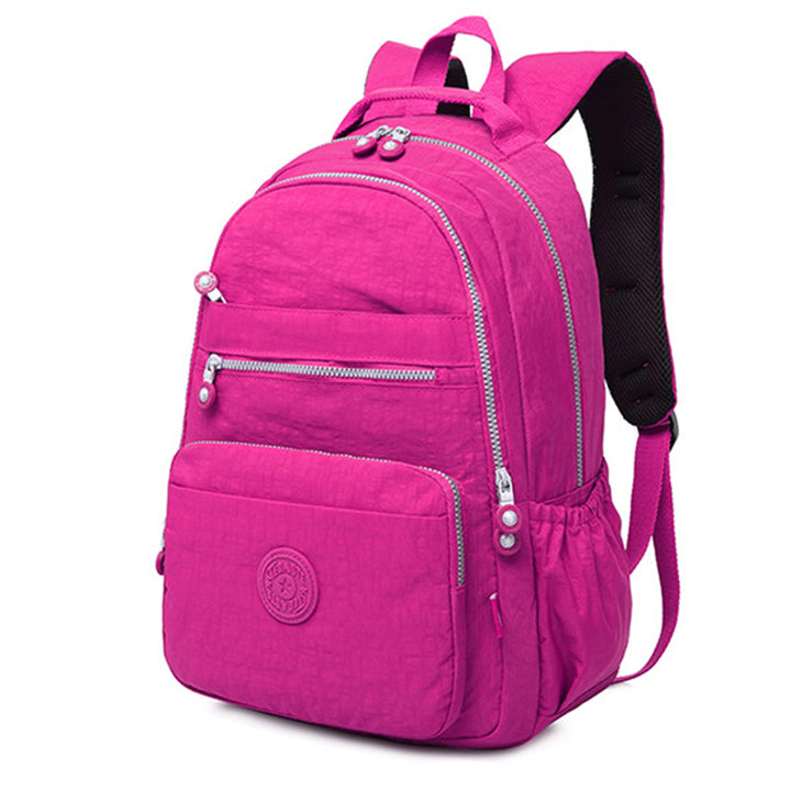 Waterproof Nylon Backpack Lightweight Sports Travel Daypack Multi-Color Optionals