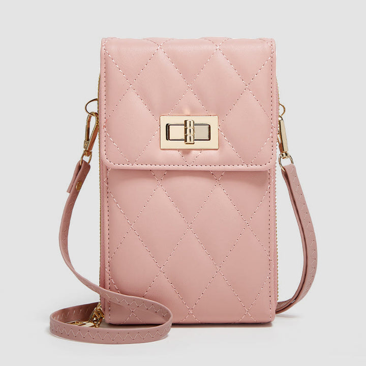 Phone Bag For Women Solid Color Slim Crossbody Coin Purse