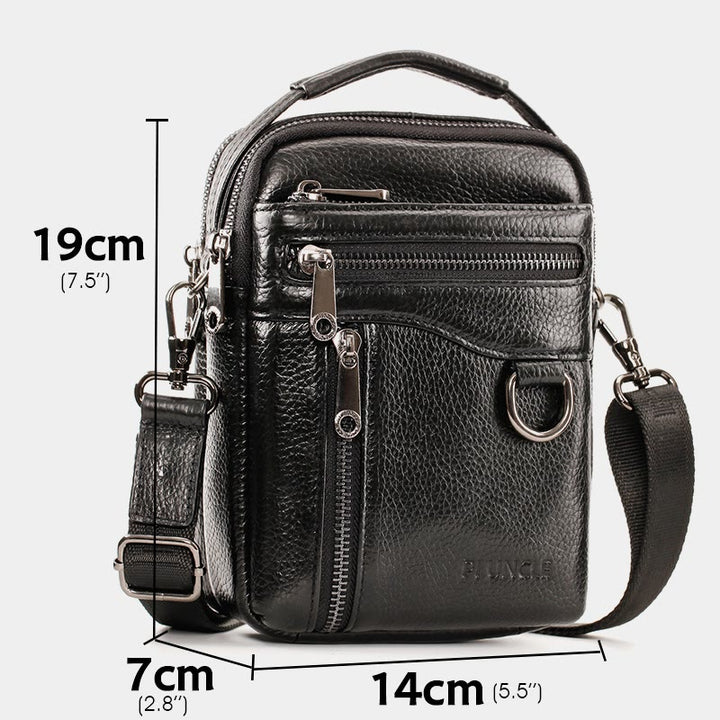 Multifunctional Leather Phone Bag Waist Bag Crossbody Bag