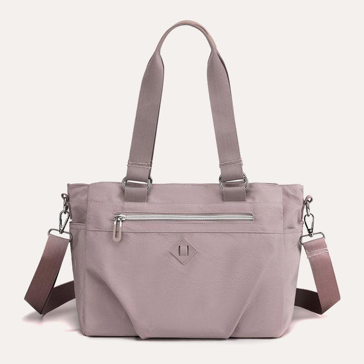 Triple Compartment Women Purse Handbag Waterproof Lightweight Crossbody Shoulder Bag