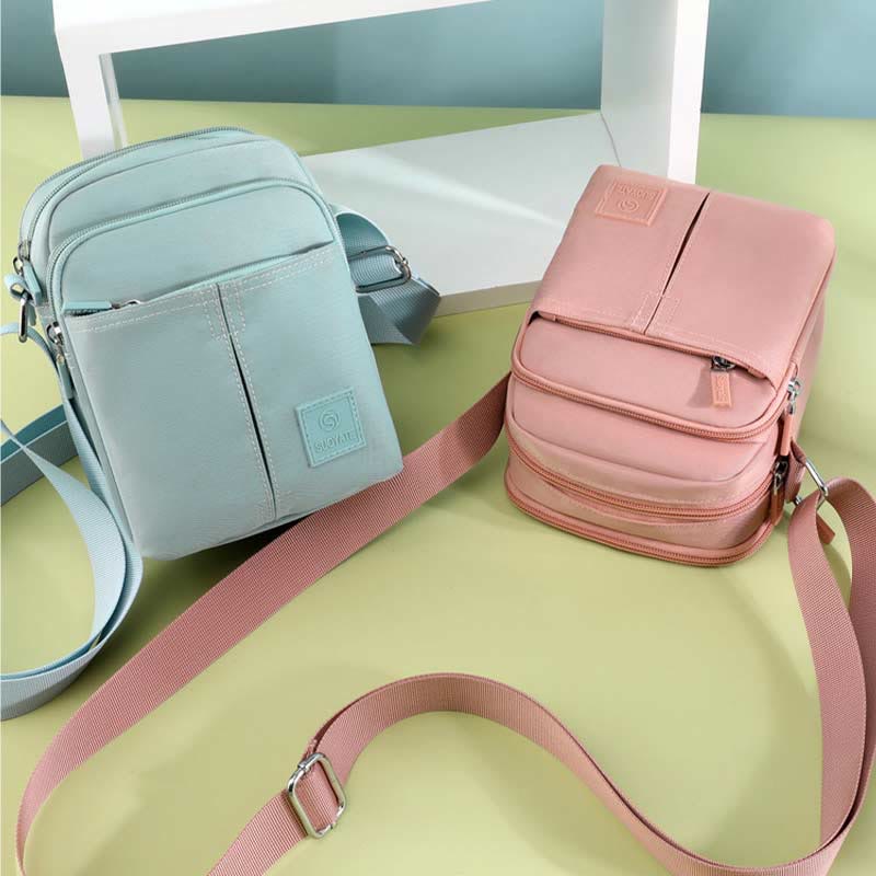 Small Crossbody Bag Adjustable Wide Strap Water Resistant Trendy Purse