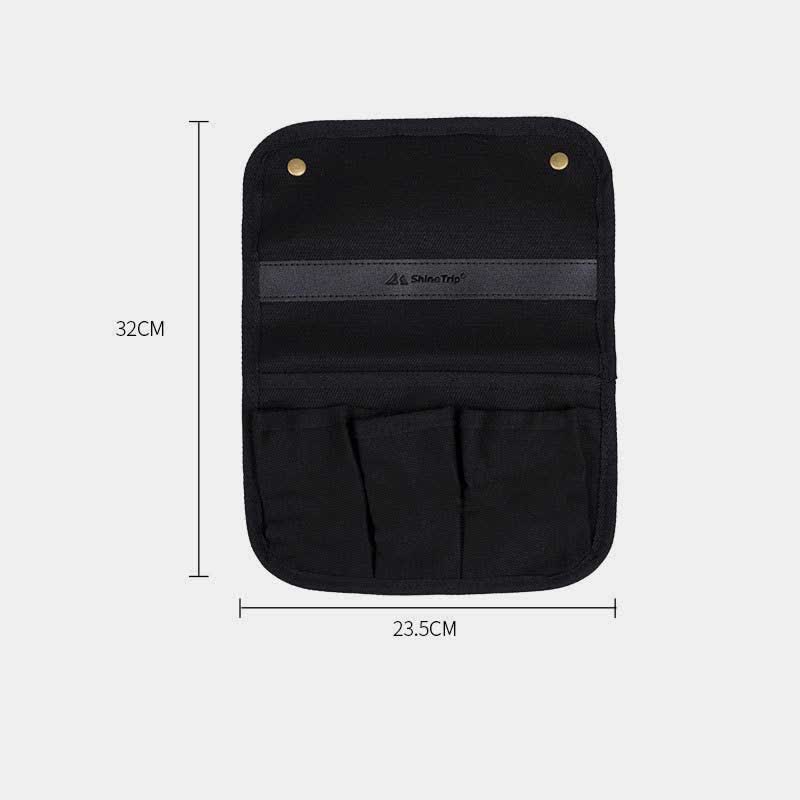 Outdoor Camping Chair Armrest Hanging Side Bag Multifunctional Storage Bag