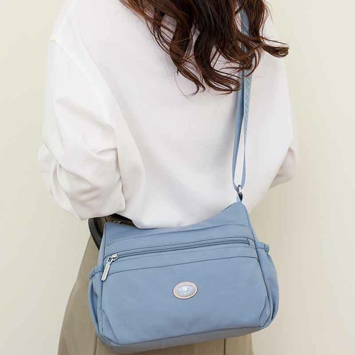 Multiple Color Crossbody Purse Women Large Nylon Commutor Bag