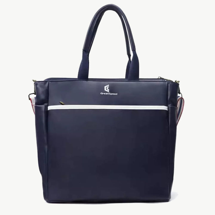 Padel Tennis Racket Bag Minimalist Leather Hand Held Sports Tote