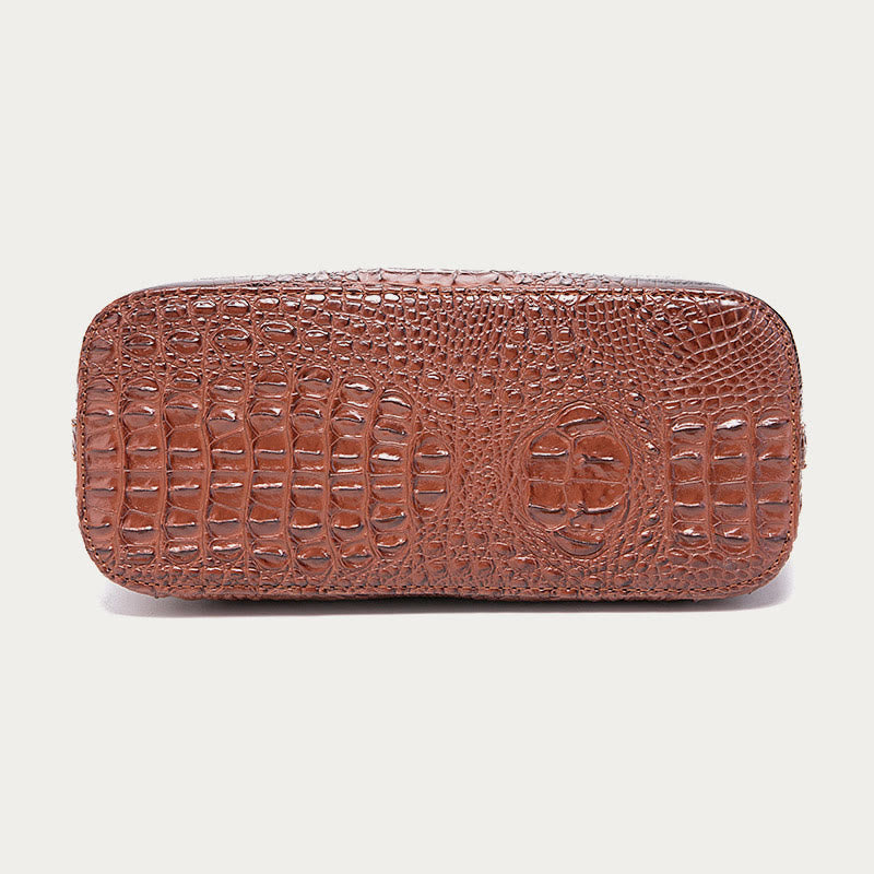 Tote For Women Daily Use Retro Crocodile Crossbody Bag - image 5