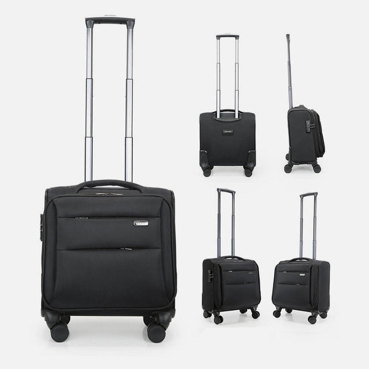 Small Luggage Trolley Case Multifunctional Oxford Wheel Bag For Travel