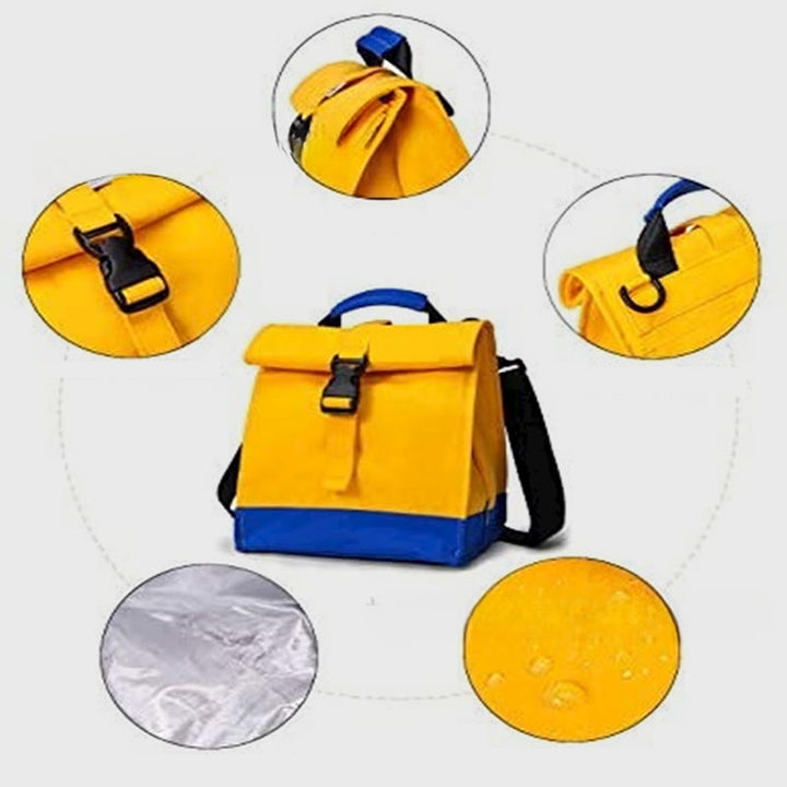Cooler Bag For Women Outing Insulated Oxford Crossbody Lunch Bag