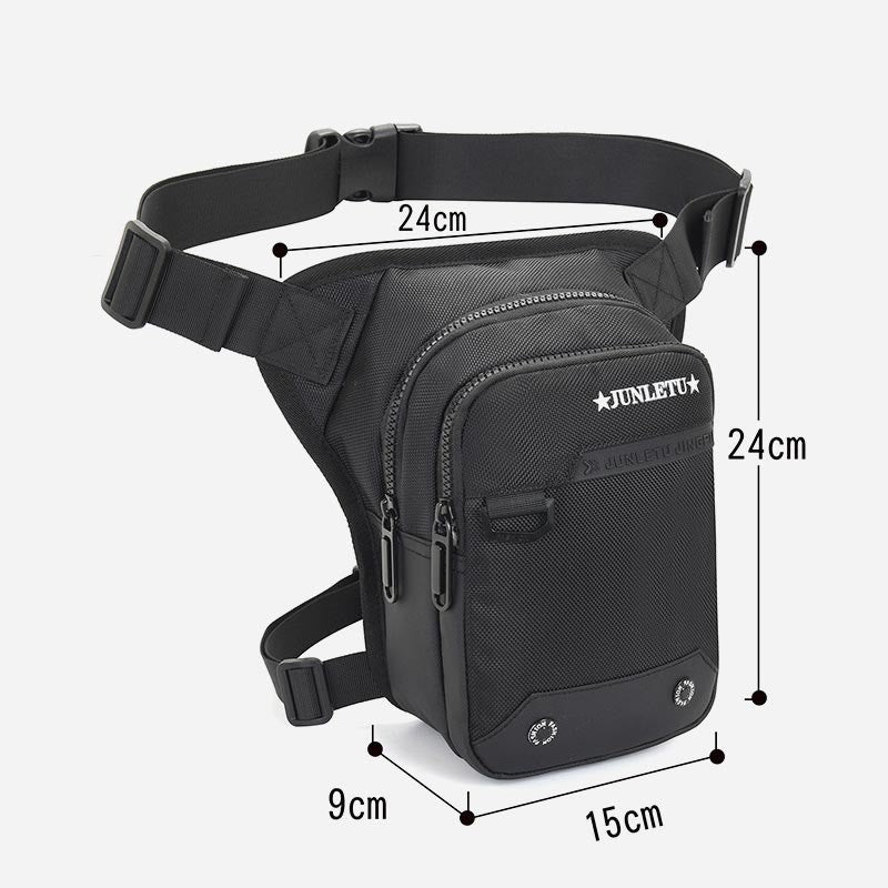 Leg Bag For Men Large Capacity Waterproof Polyester Phone Bag