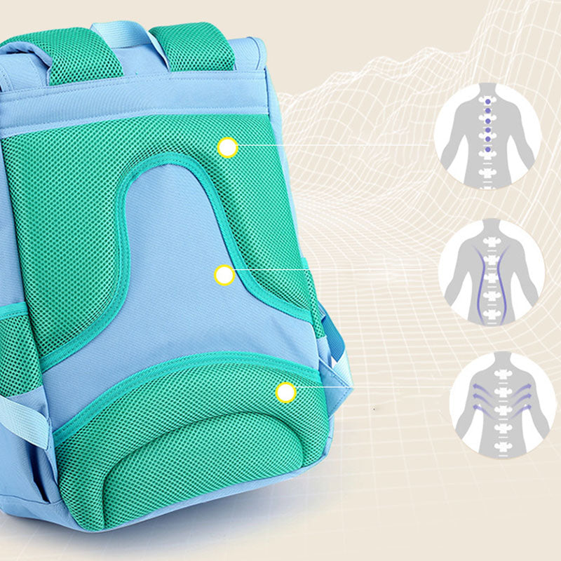 Kids Backpack Bookbag for Preschool Kindergarten Elementary with Adjustable Padded Strap