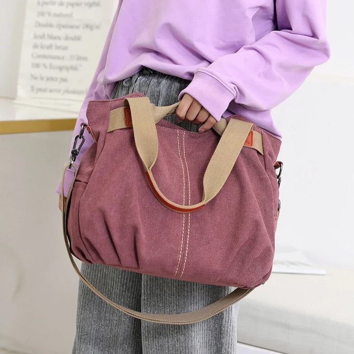 Canvas Shoulder Large Capacity Messenger Bag