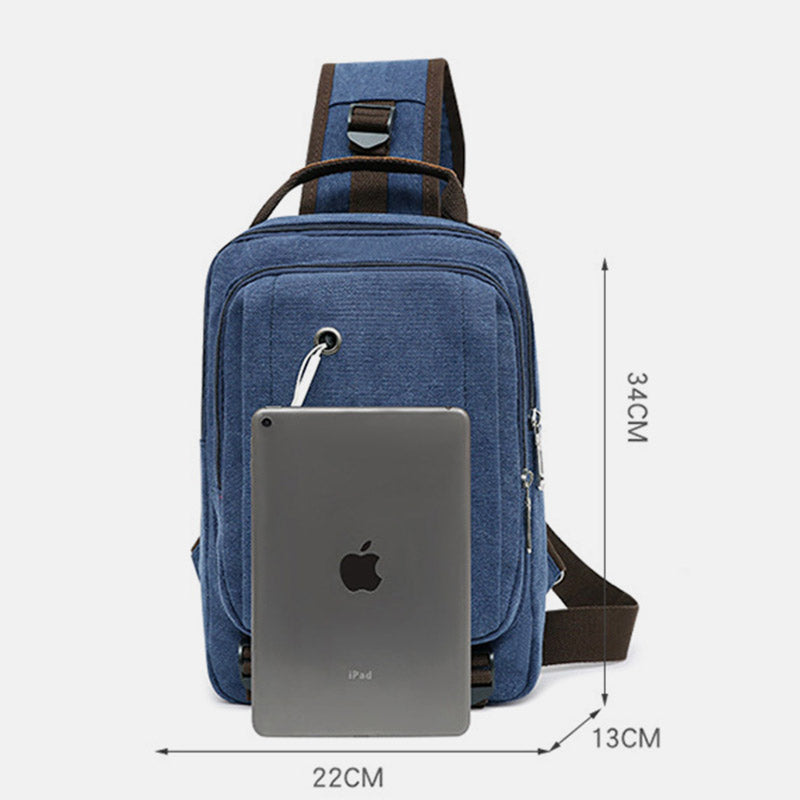 Large Capacity Retro Crossbody Bag Sling Bag