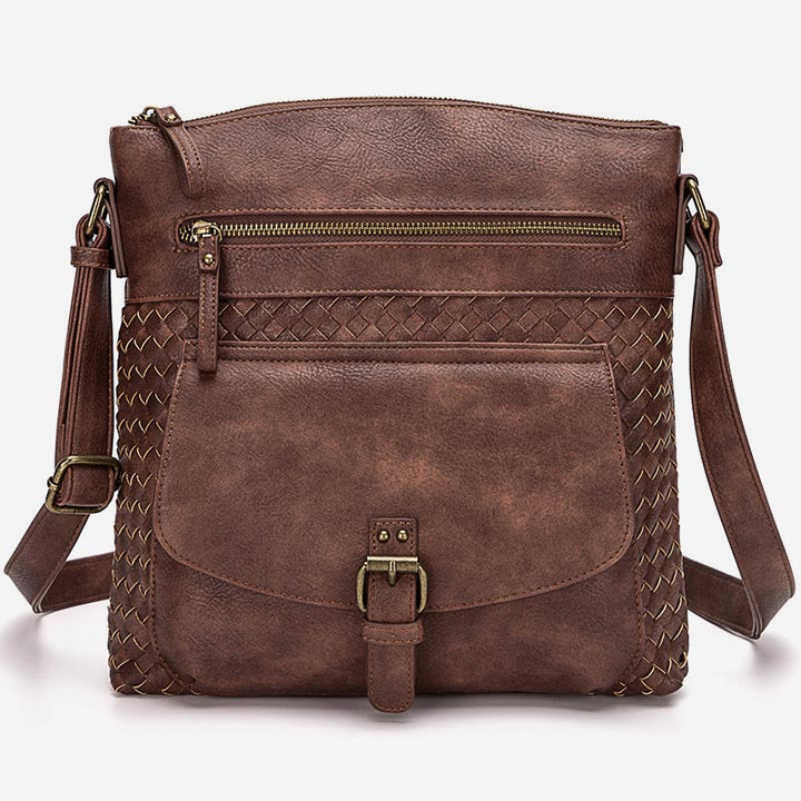 PU Leather Crossbody Bag for Women Purse Satchel Travel Tote Shoulder Bag