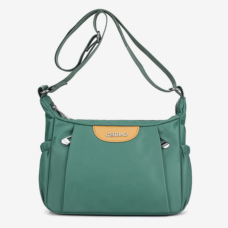 Women Crossbody Bag Minimalist Multipockets Wide Strap Shoulder Purse