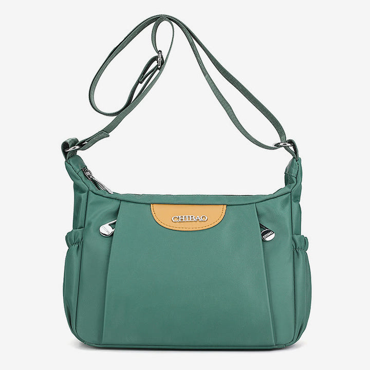 Women Crossbody Bag Minimalist Multipockets Wide Strap Shoulder Purse